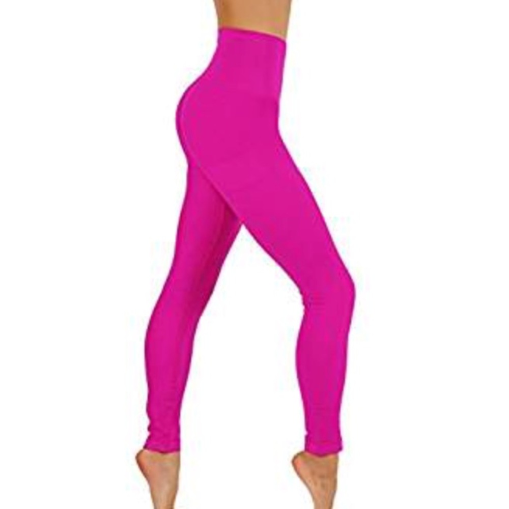 Performance workout leggings with high compression